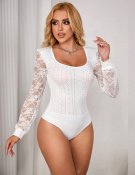 Crotch Mesh Bodysuit