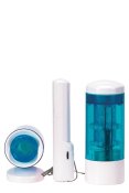Up/Down Mouth Masturbator - Clear Blue
