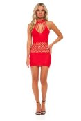 Rich B Phase Dress Red