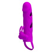 Penis Sleeve with Clitoris Stimulator