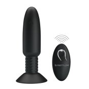 Butt Plug With Rotating Beads