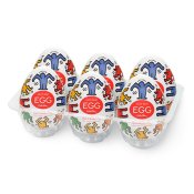 Tenga - Keith Haring Egg Dance (6 Pieces)