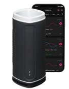 Lovense - Calor Depth-Controlled Male Masturbator Black