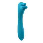 Heads or Tails Vibrator - Blue