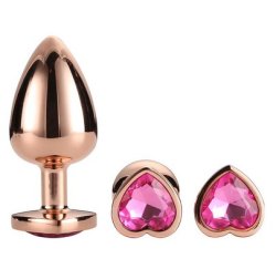 Rose Gold Plug Set