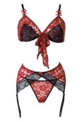 Lingerieset 3 pc Bobbi