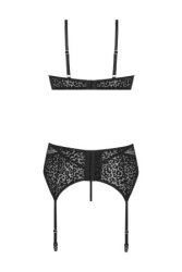 Lingerie-set Sanne -black animal