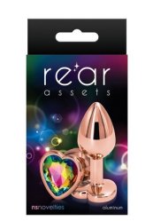 Rear Assets Rose Gold Heart Small