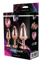 Rose Gold Plug Set