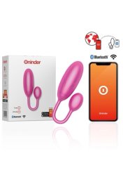 Denver Vibrating Egg + App Pink