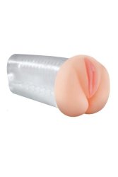 Extreme Deluxe See-Thru Stroker Clear
