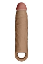 Shaft F 6.9 Inch Liquid Silicone Sleeve Oak