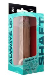 Shaft F 6.9 Inch Liquid Silicone Sleeve Oak