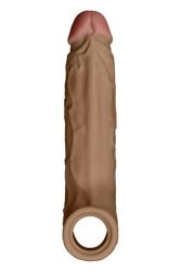 Shaft F 6.9 Inch Liquid Silicone Sleeve Oak
