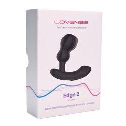 Lovense - Edge 2 Prostate Massager Black