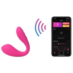 Lovense - Dolce Adjustable Dual Vibrator Magenta