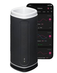 Lovense - Calor Depth-Controlled Male Masturbator Black