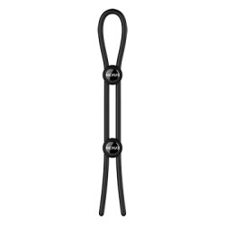 Nexus - Forge Adjustable Cock and Ball Ring Black