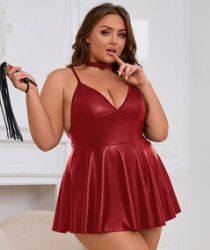 Sexy Nightdress Burgundy