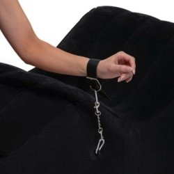 Lounger Inflatable Bench - Black
