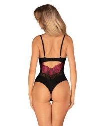Obsessive - Rosenty Teddy - Black/Purple