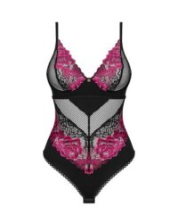 Obsessive - Rosenty Teddy - Black/Purple