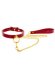 O-Ring Collar and Chain Leash