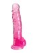 King Cock Clear 8 Inch Balls