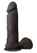 The Realistic Cock Ur3 8 Inch Brown