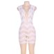 Crocheted Lace Hollow-Out Chemise Dress - XL
