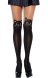 Black Cat Opaque Pantyhose