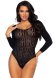 Mosaic Snap Crotch Bodysuit O/S