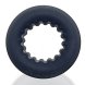 Oxballs - Axis Rib Griphold Cockring Black Ice