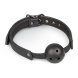 Breathable Silicone Ball Gag - Black